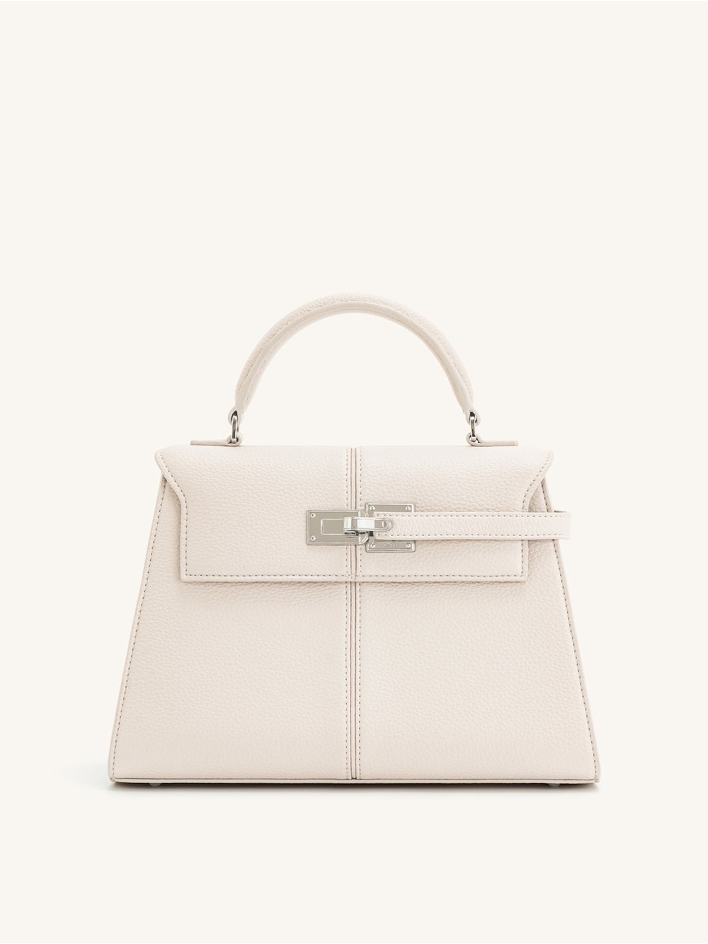 JW PEI Elise Large Top Handle Bag (White)